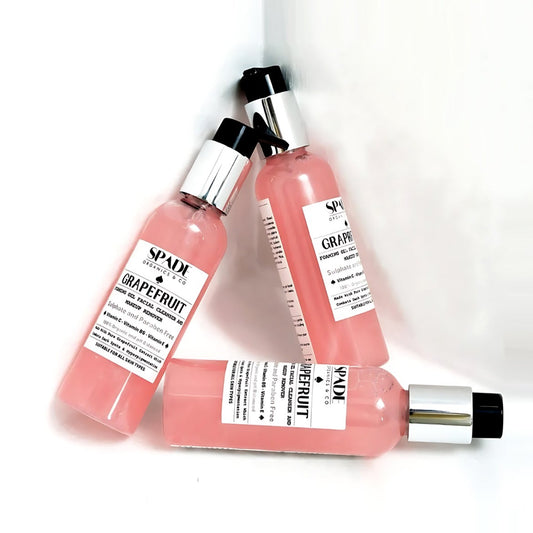 Grapefruit Foaming Gel Facial Cleanser & Makeup Remover