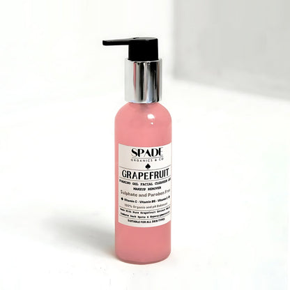 Grapefruit Foaming Gel Facial Cleanser & Makeup Remover